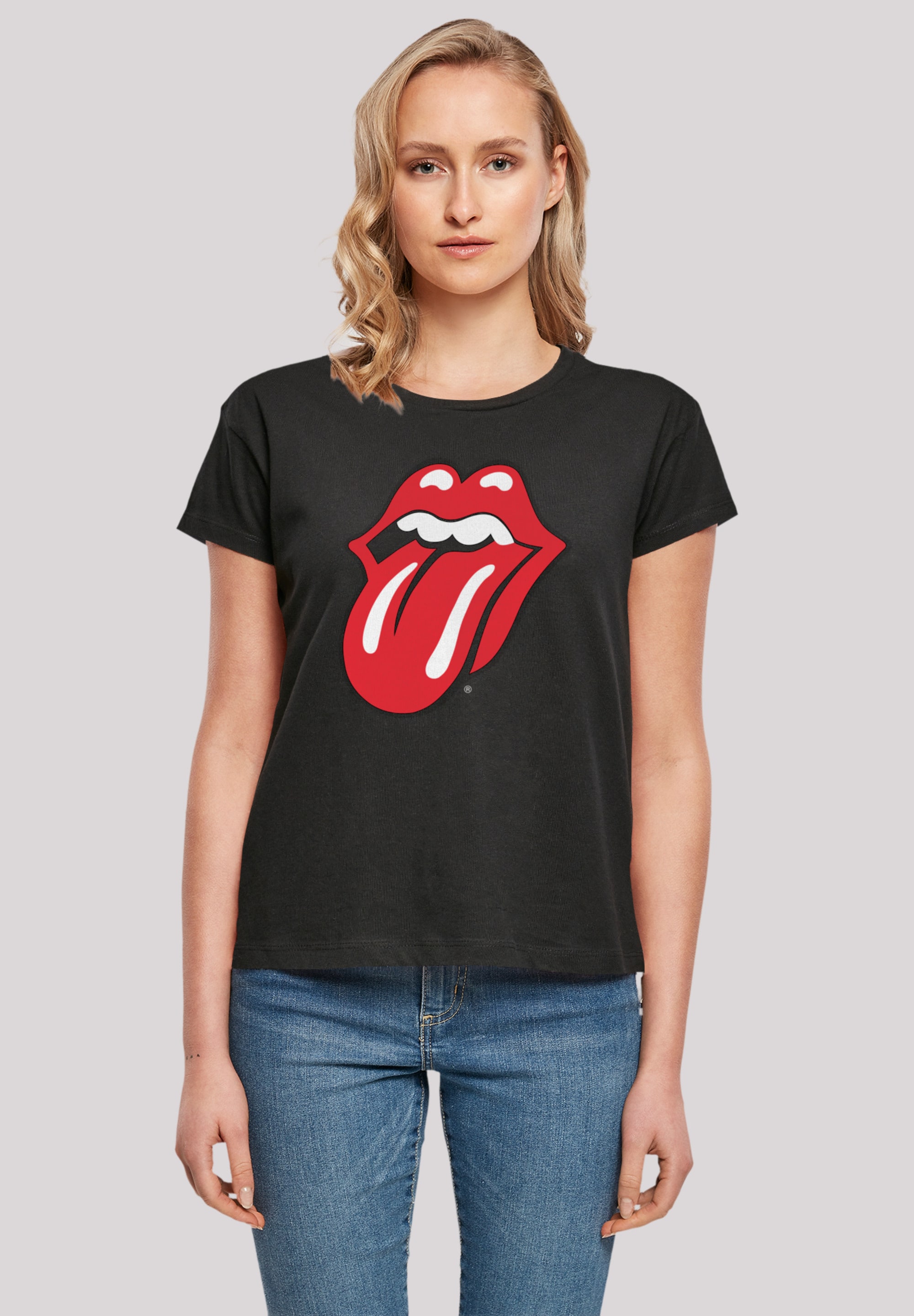 F4NT4STIC T-Shirt "The Rolling Stones Zunge", Premium Qualität günstig online kaufen