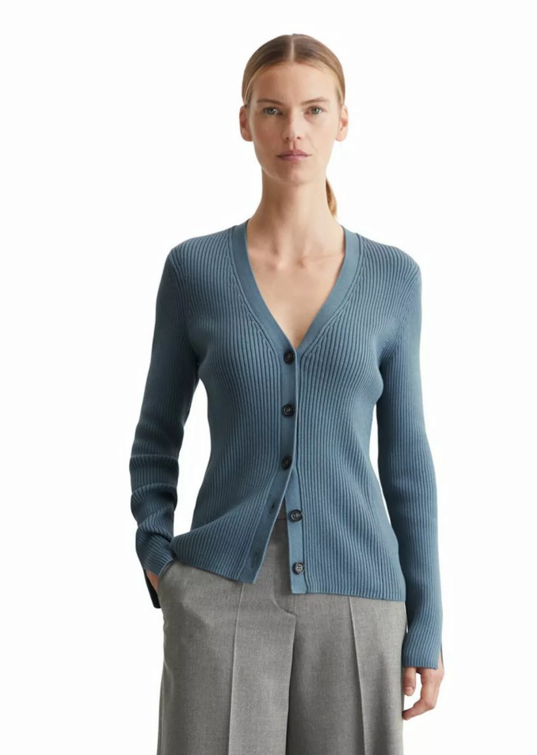 Marc O'Polo Cardigan aus Organic Cotton-Garn günstig online kaufen