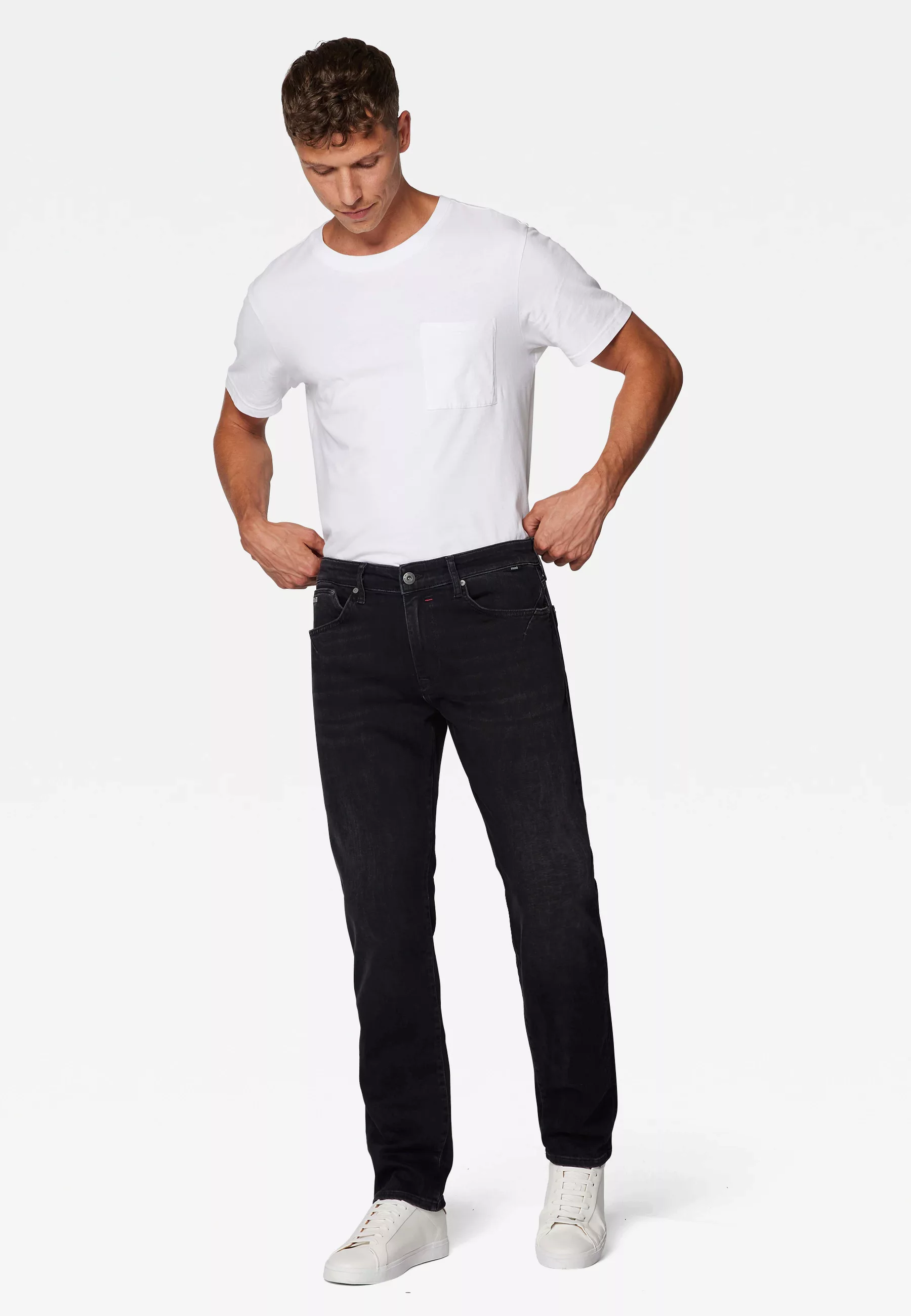 Mavi Regular-fit-Jeans Jeans Straight Denim 5-Pocket-Style Stretch 6624 in günstig online kaufen