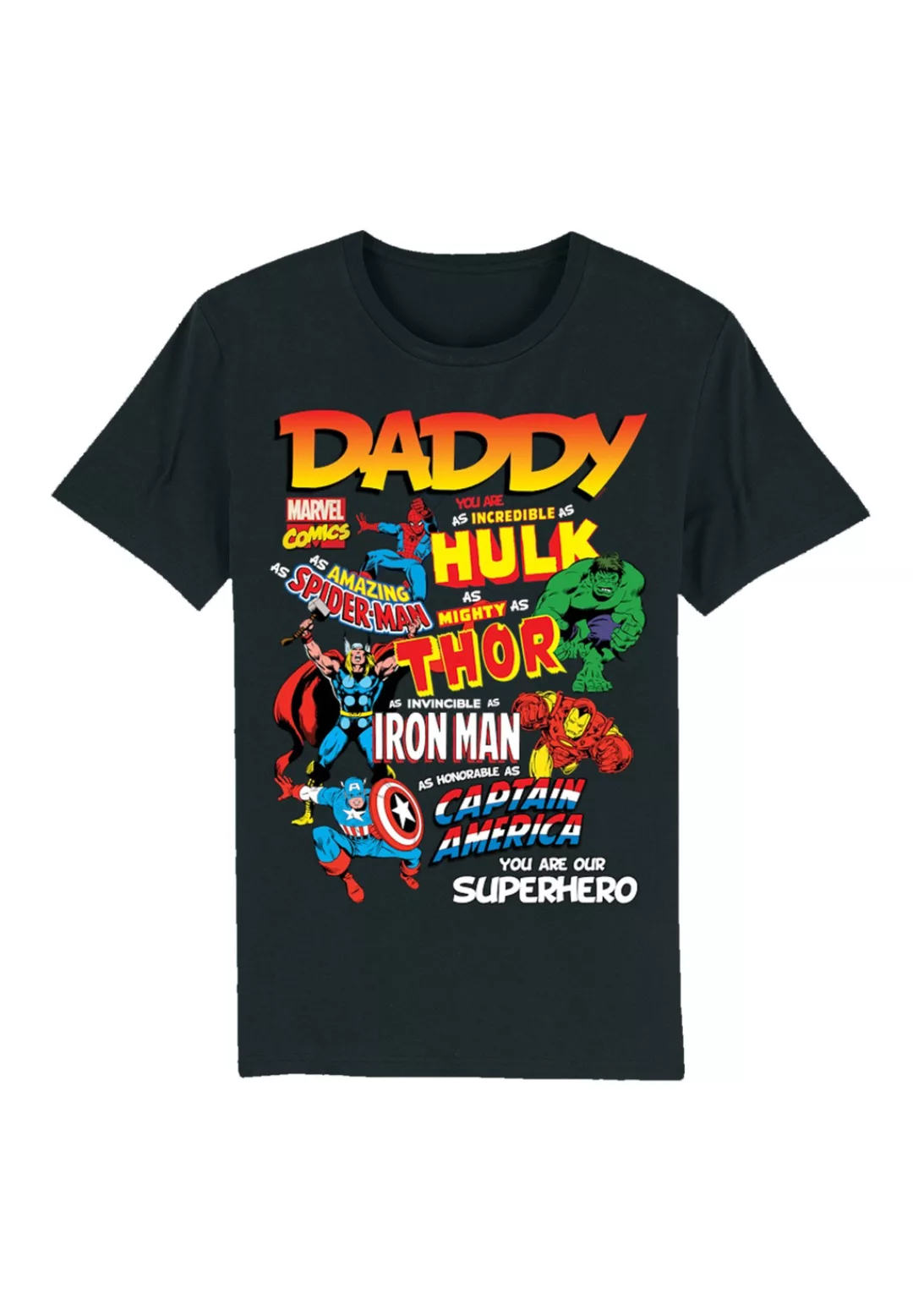 F4NT4STIC T-Shirt "Marvel Comics Our Dad Superhero", Premium Qualität günstig online kaufen