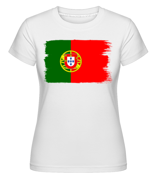 Länder Flagge Portugal · Shirtinator Frauen T-Shirt günstig online kaufen
