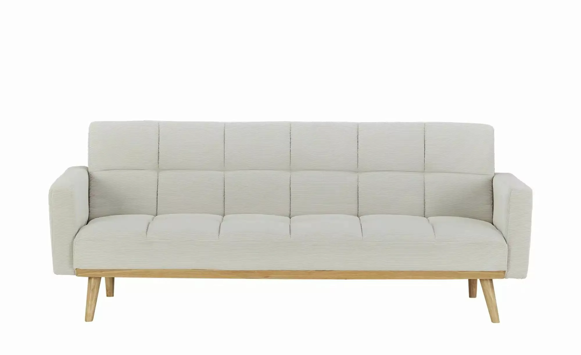 Schlafsofa  Attalie ¦ creme ¦ Maße (cm): B: 212 H: 80 T: 84.0 Polstermöbel günstig online kaufen