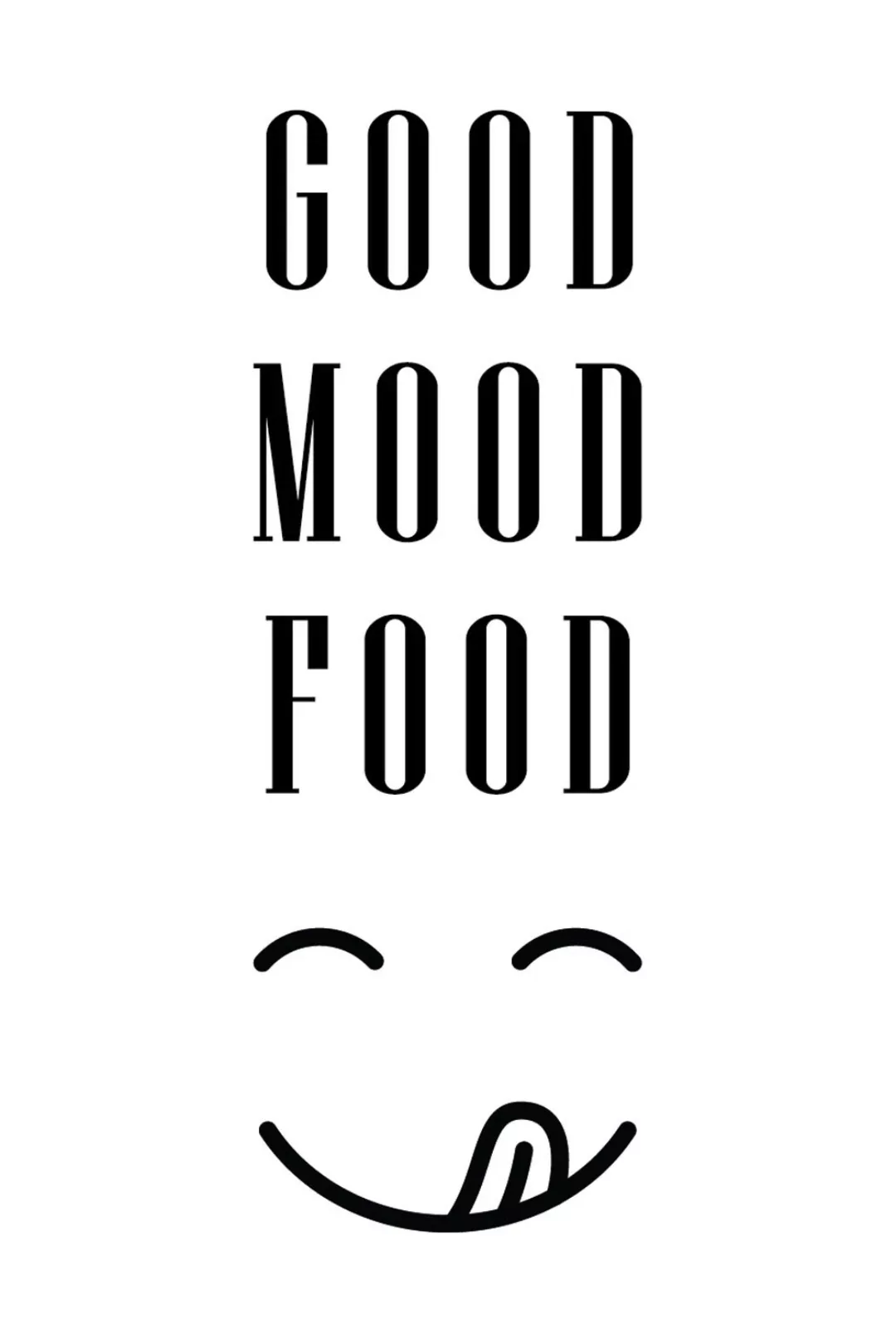 queence Wanddekoobjekt "GOOD MOOD FOOD" günstig online kaufen