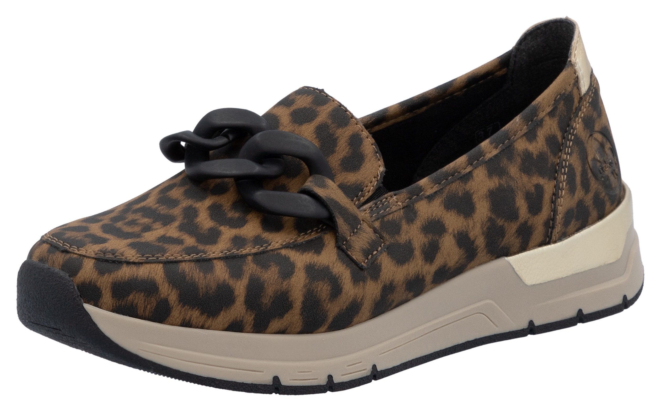 Rieker Slip-On Sneaker Schlupfschuh, Leo-Sneaker, Freizeitschuh günstig online kaufen