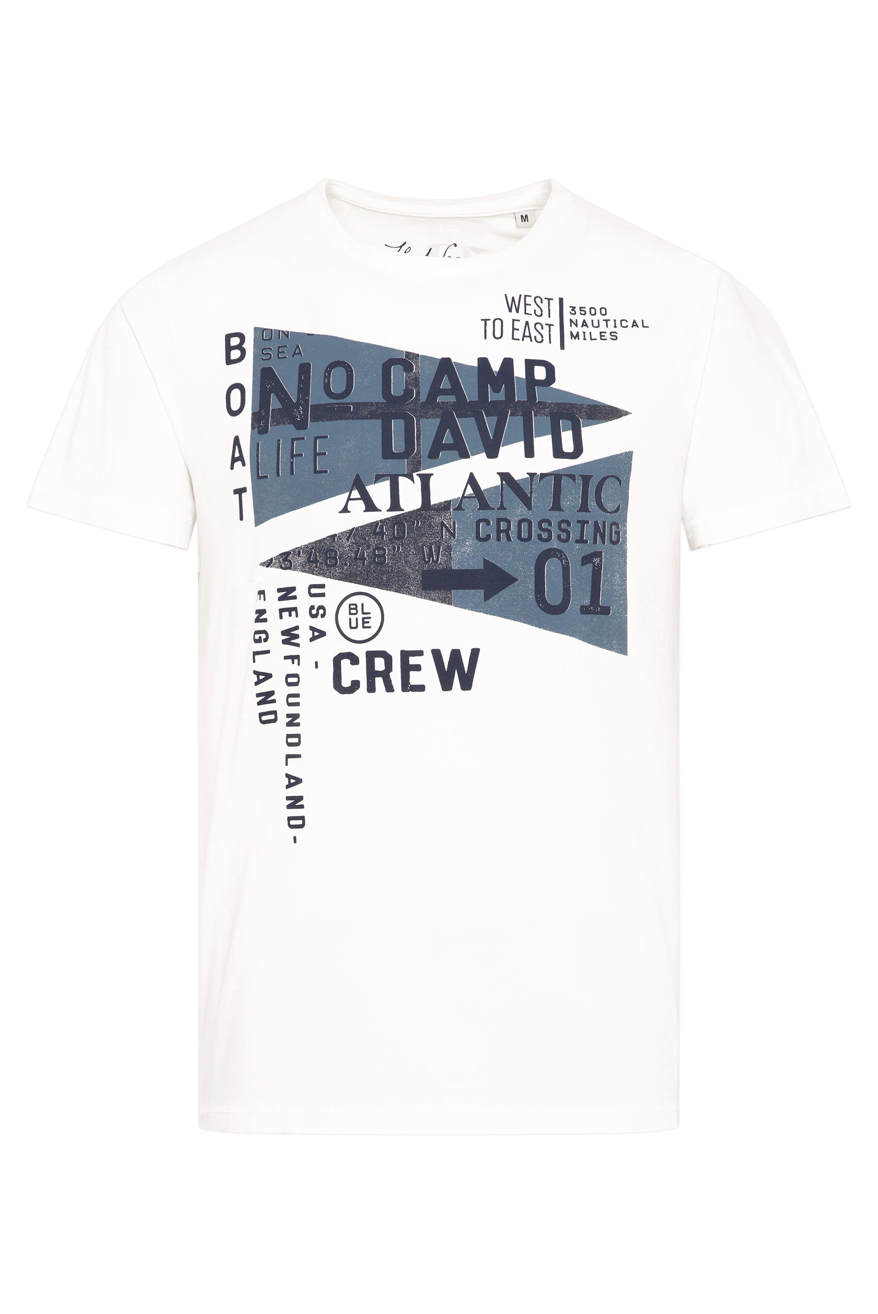 CAMP DAVID Rundhalsshirt, aus Baumwolle günstig online kaufen
