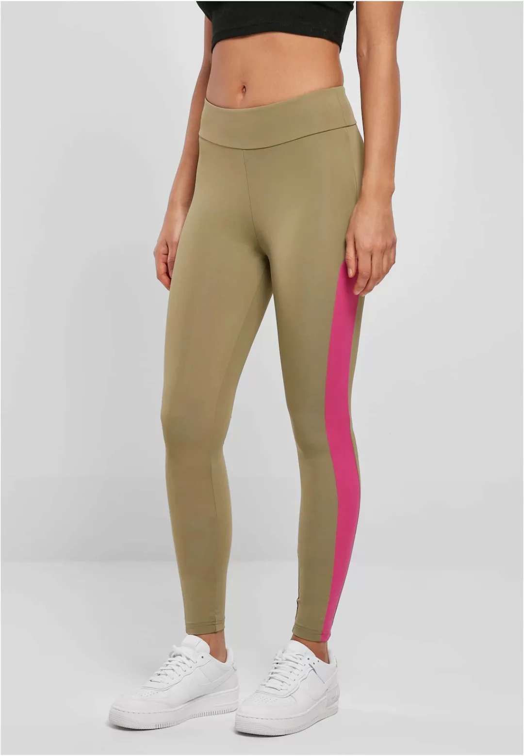 URBAN CLASSICS Leggings "Damen Ladies Color Block Leggings", (1 tlg.) günstig online kaufen