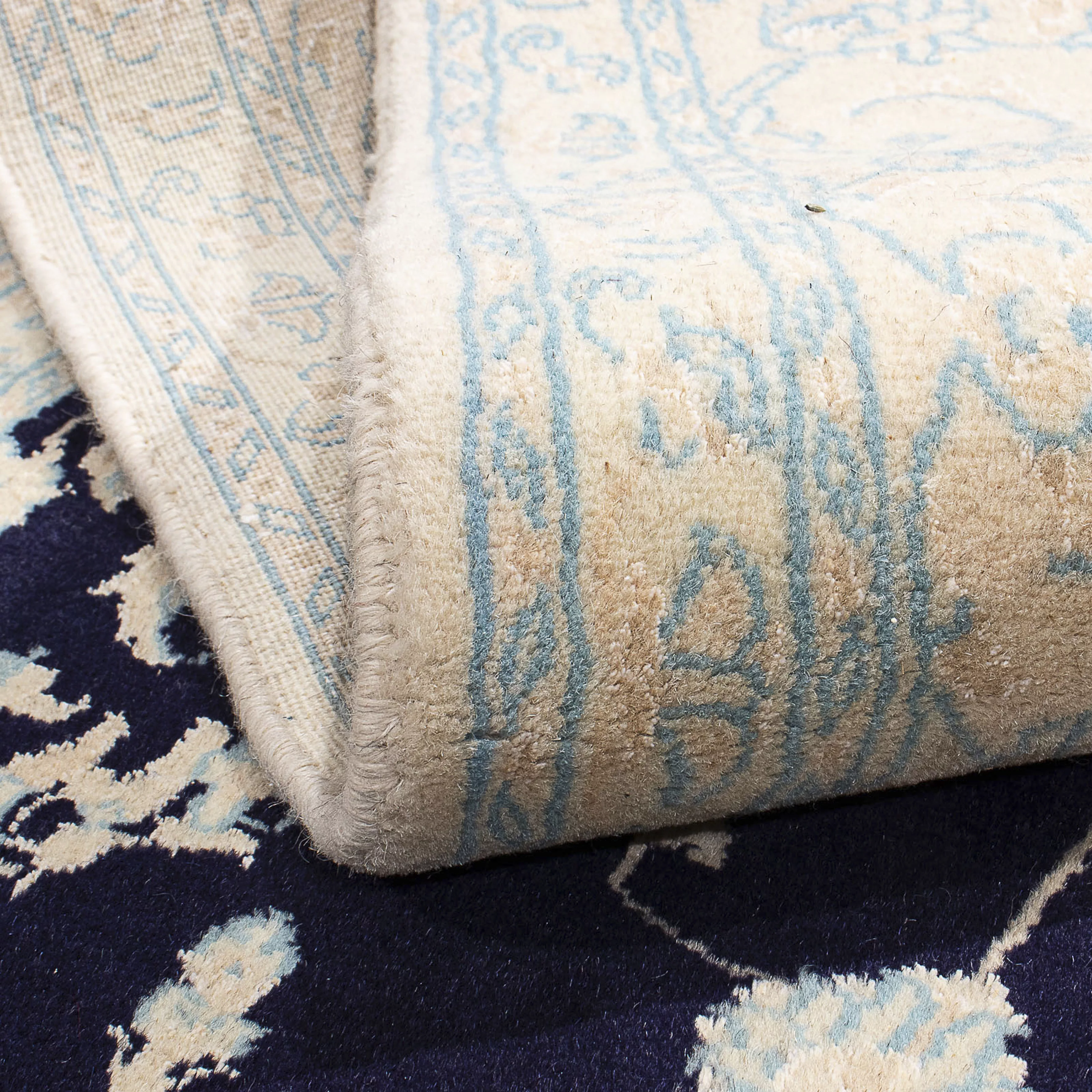 morgenland Orientteppich »Perser - Nain - 297 x 195 cm - dunkelblau«, recht günstig online kaufen