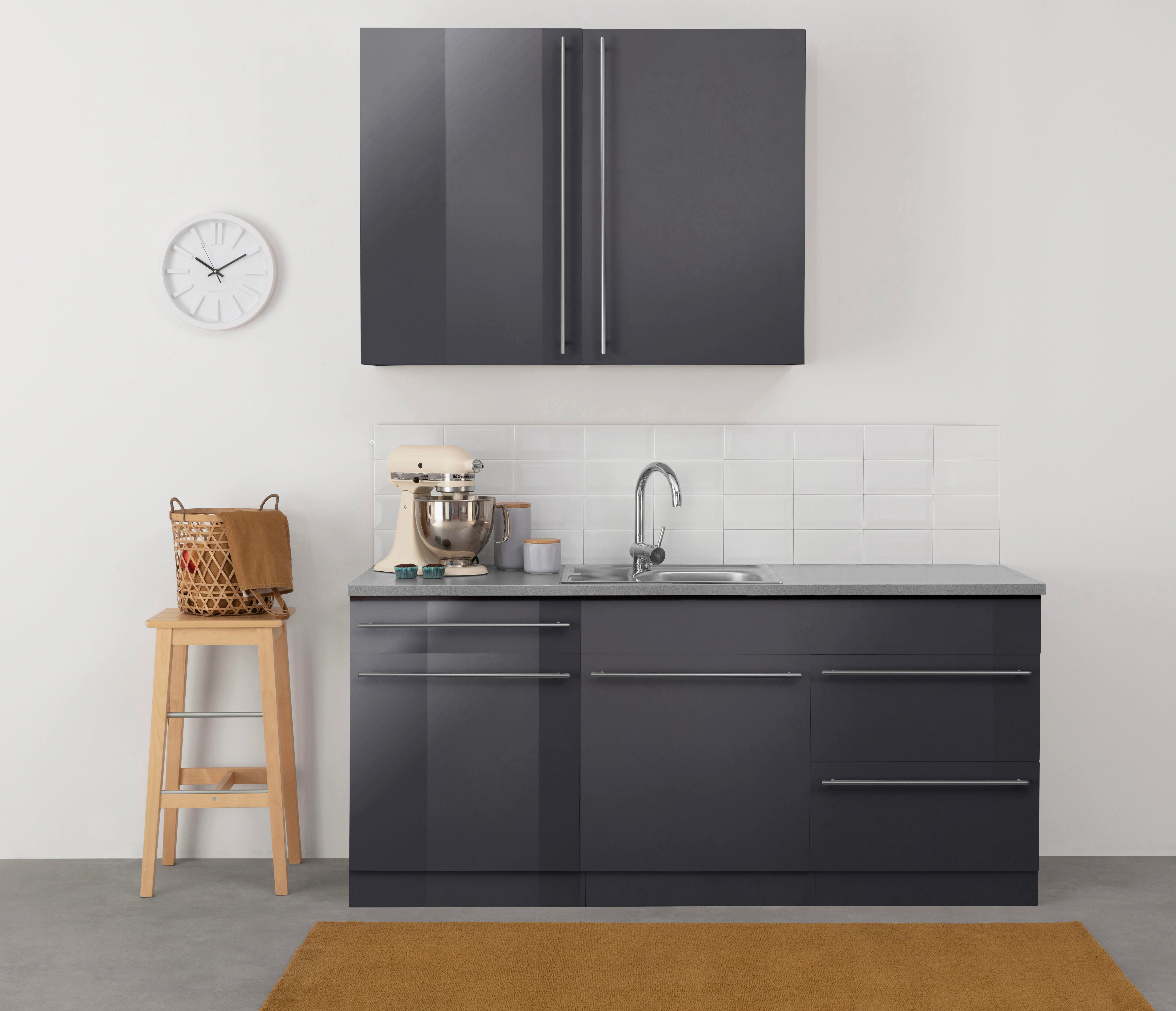 wiho Küchen Küche "Chicago", wahlweise mit E-Geräten, Breite 180 cm günstig online kaufen