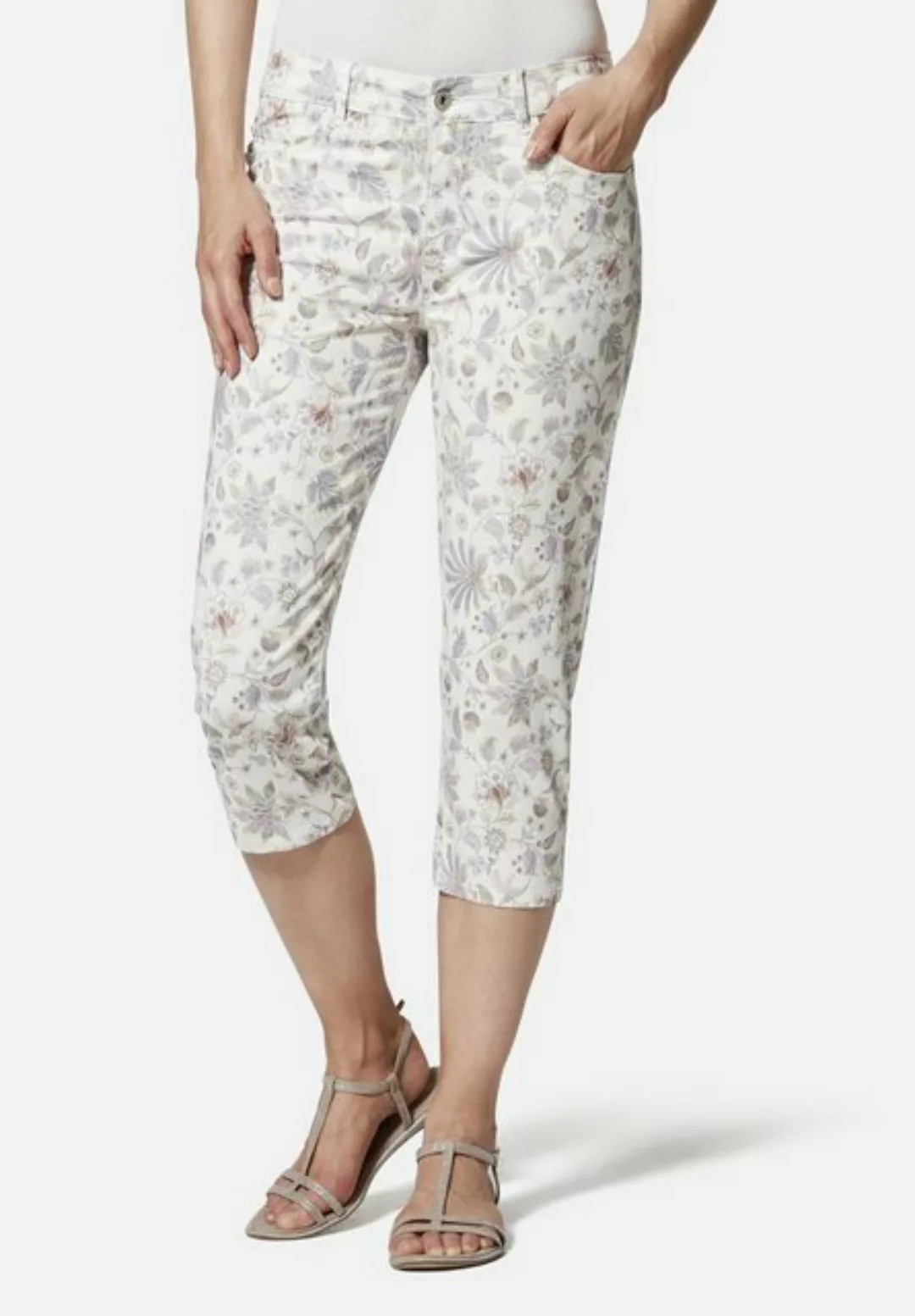 STOOKER WOMEN 7/8-Hose Tahiti Print Capri Slim Fit Stretch günstig online kaufen