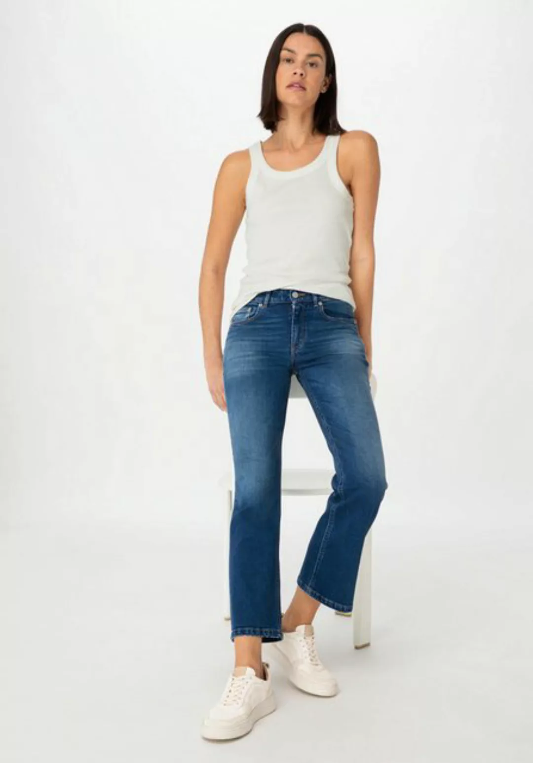 Hessnatur 5-Pocket-Jeans Kick Flared Slim aus Bio-Denim (1-tlg) günstig online kaufen