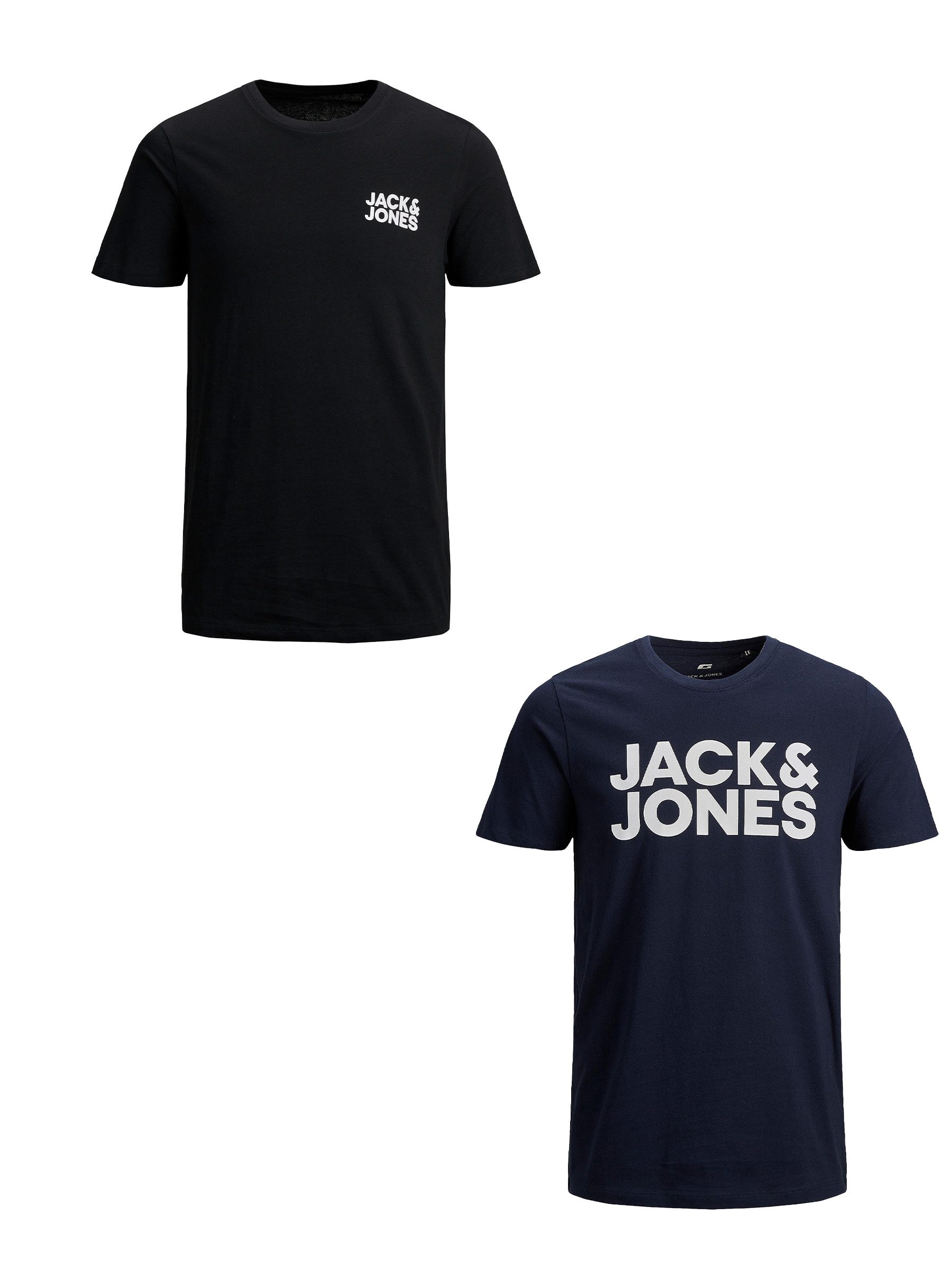 Jack & Jones T-Shirt 2er-Set Plus günstig online kaufen