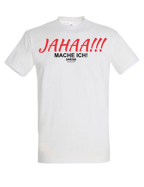 Youth Designz T-Shirt "JAHAA" Herren T-Shirt Mit lustigen Print mit lustige günstig online kaufen