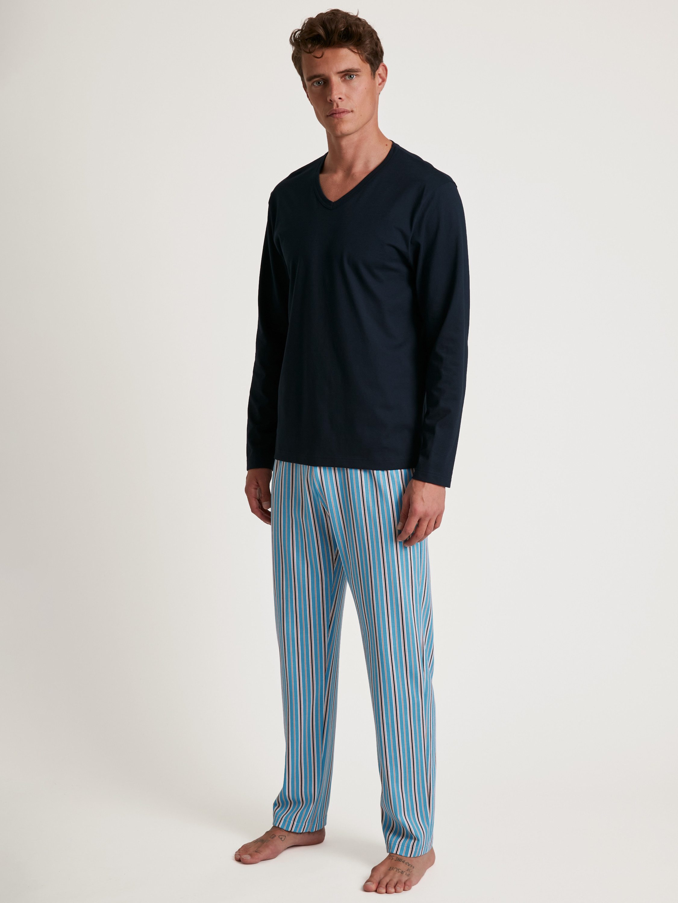 CALIDA Pyjama Cotton Special Herren (2 günstig online kaufen