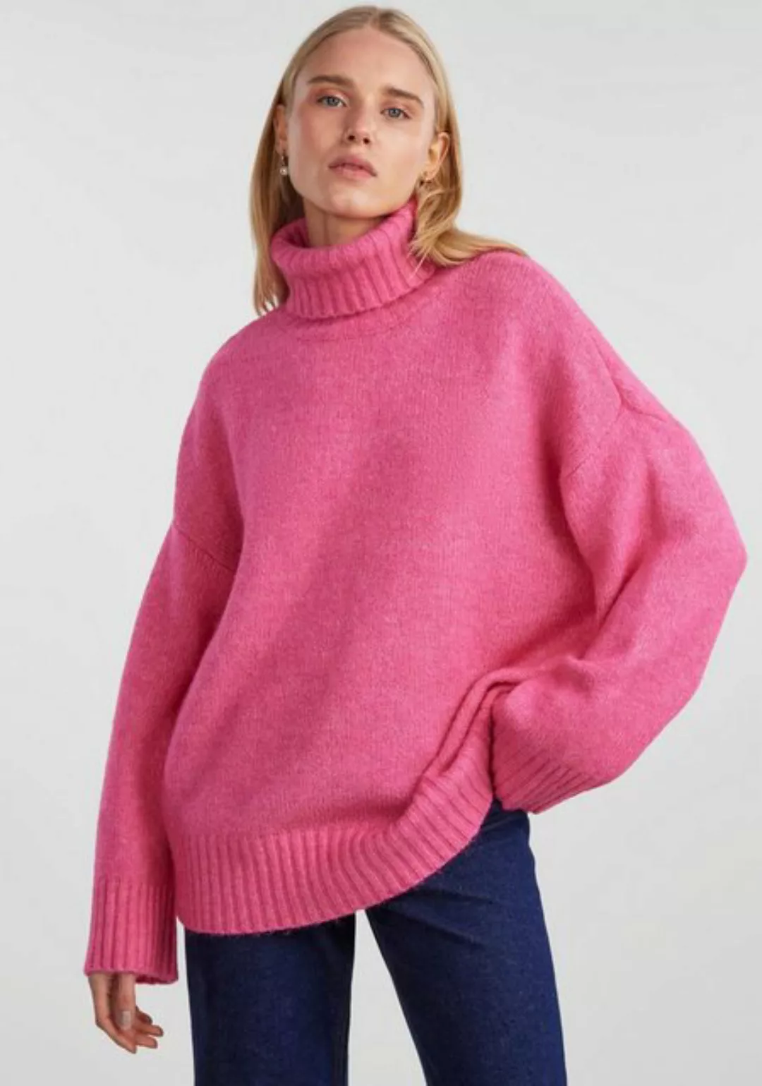 pieces Rollkragenpullover PCNANCY LS LOOSE ROLL NECK KNIT NOOS BC günstig online kaufen