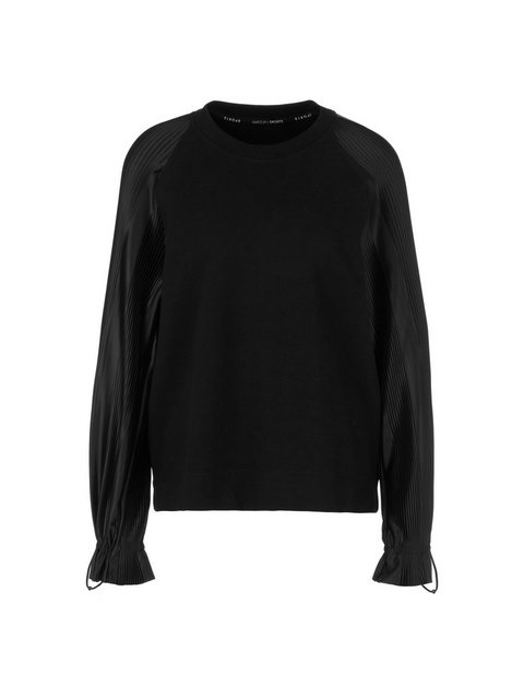 Marc Cain Sweatshirt Fit for Leo Premium Damenmode mit plissierten Ärmeln günstig online kaufen