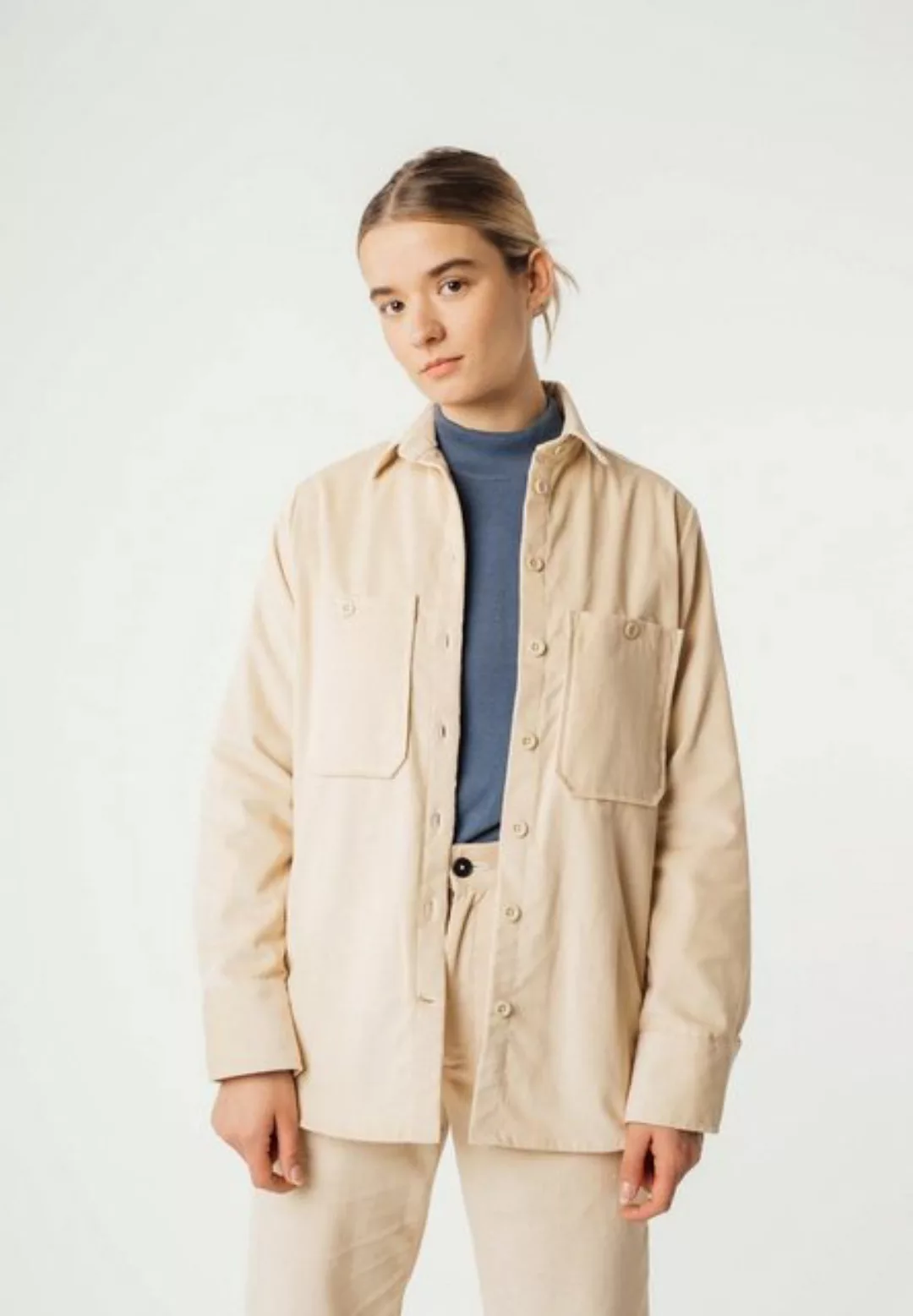 MELA Langarmhemd Cord Overshirt JIYA günstig online kaufen