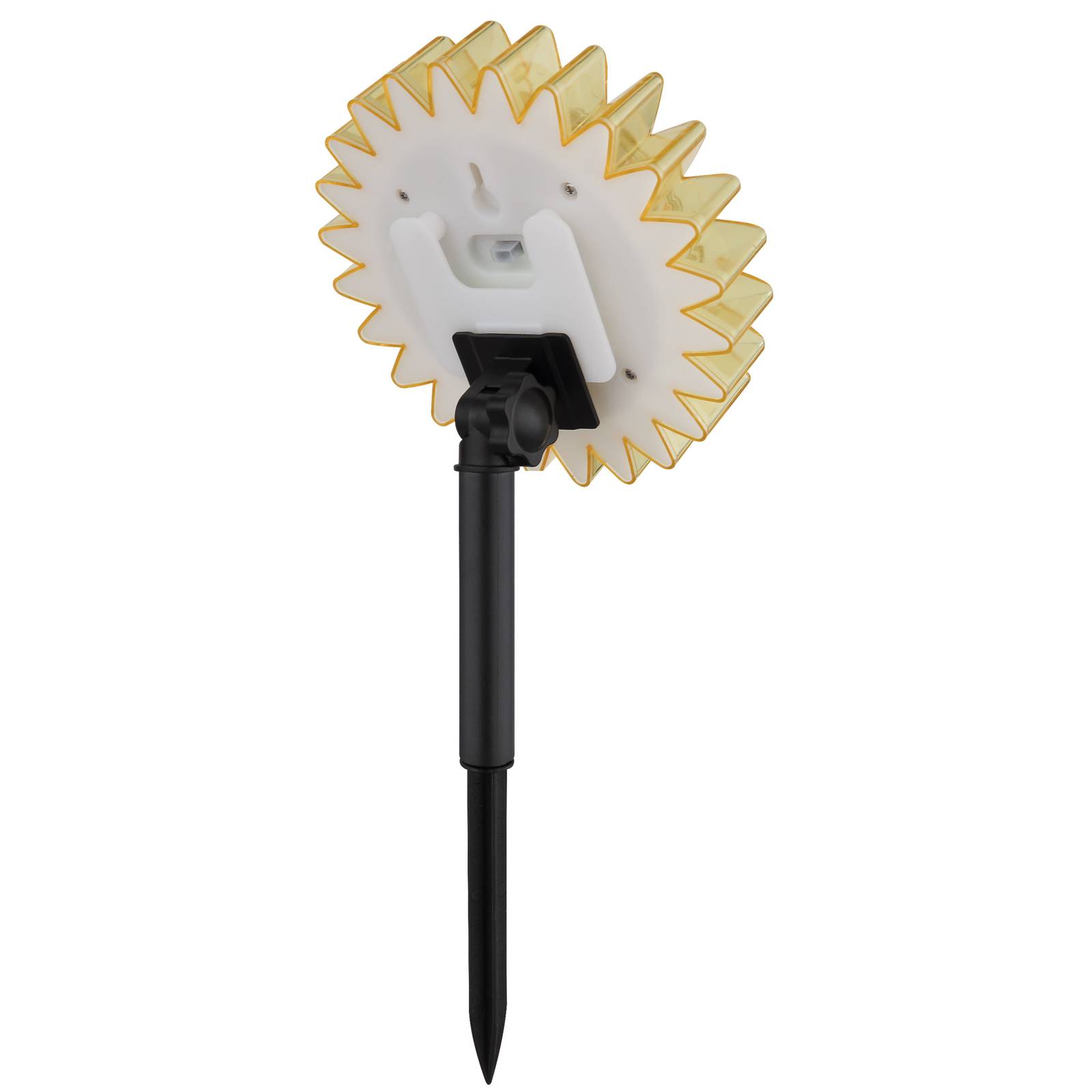 LED-Solarleuchte 33598 Sonnenblume Ø 13 cm, gelb, Kunststoff günstig online kaufen