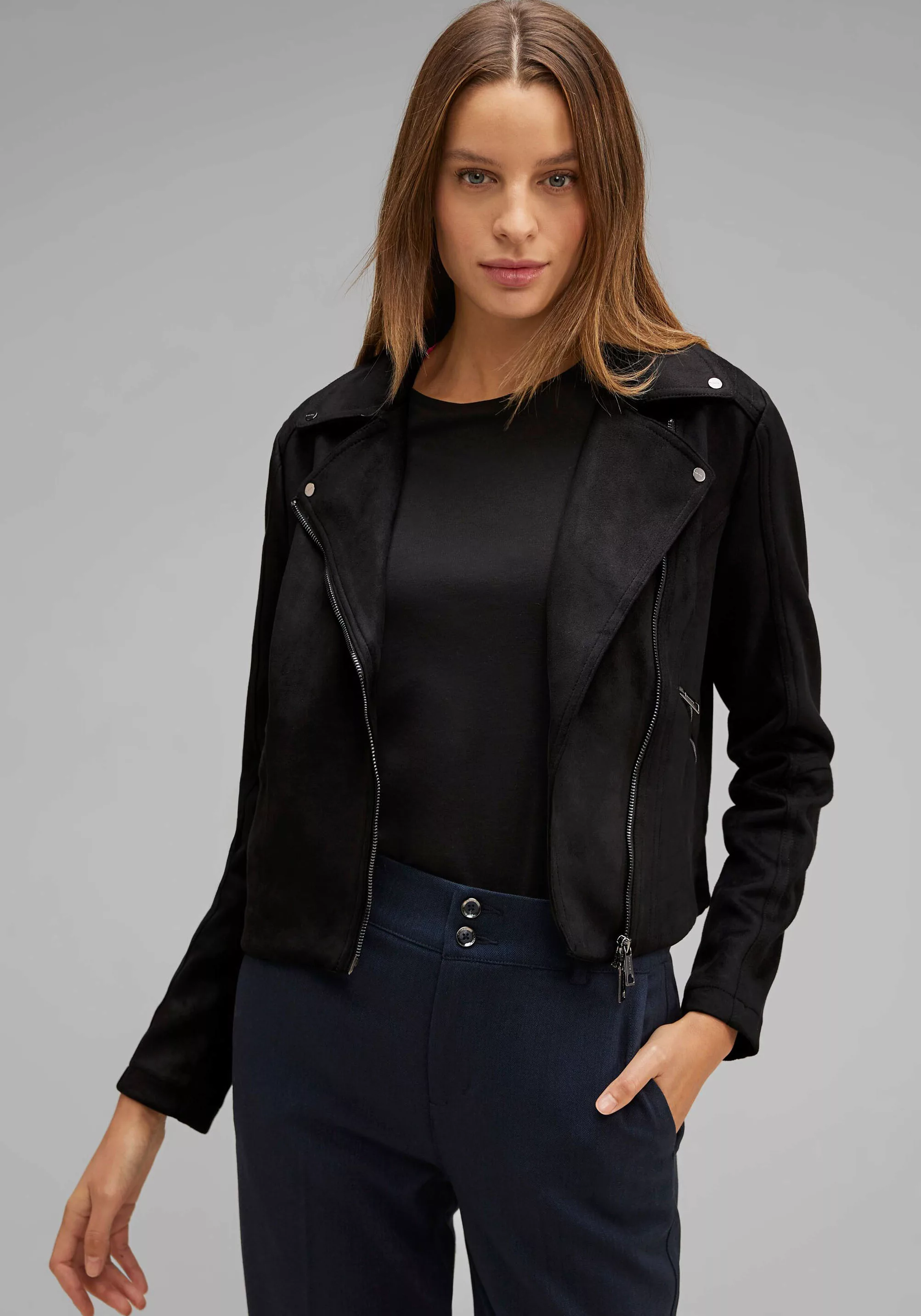 STREET ONE Bikerjacke günstig online kaufen