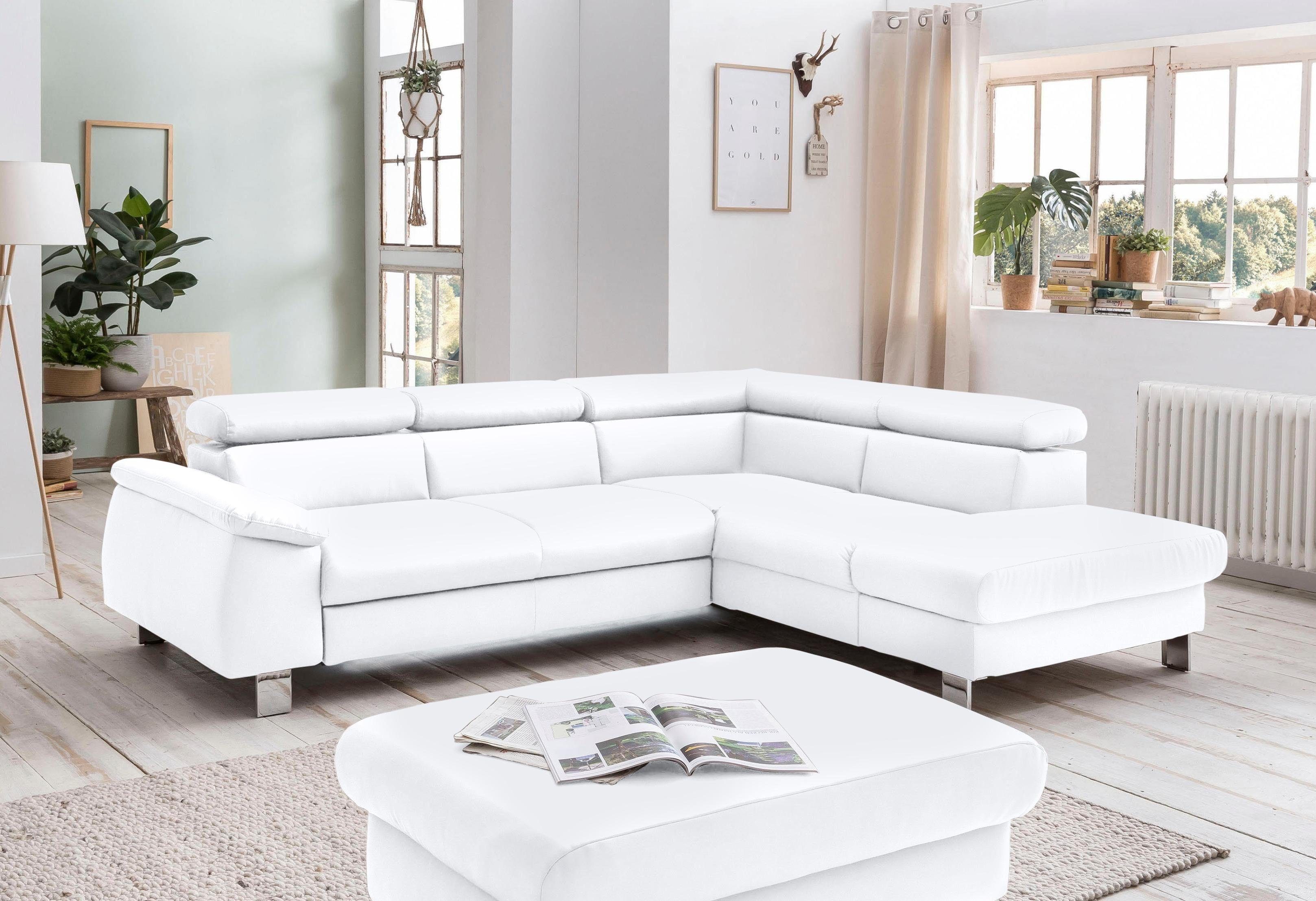 COTTA Polstergarnitur Komaris L-Form, (Set), Set günstig online kaufen
