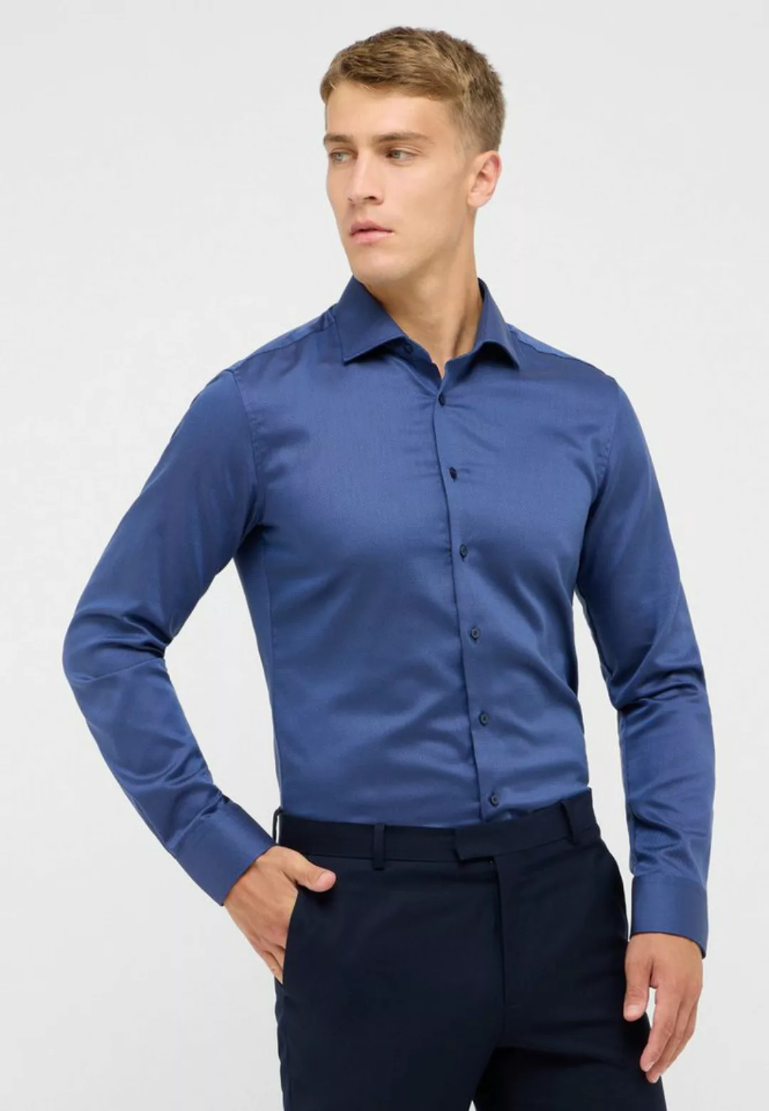 Eterna Langarmhemd SLIM FIT günstig online kaufen