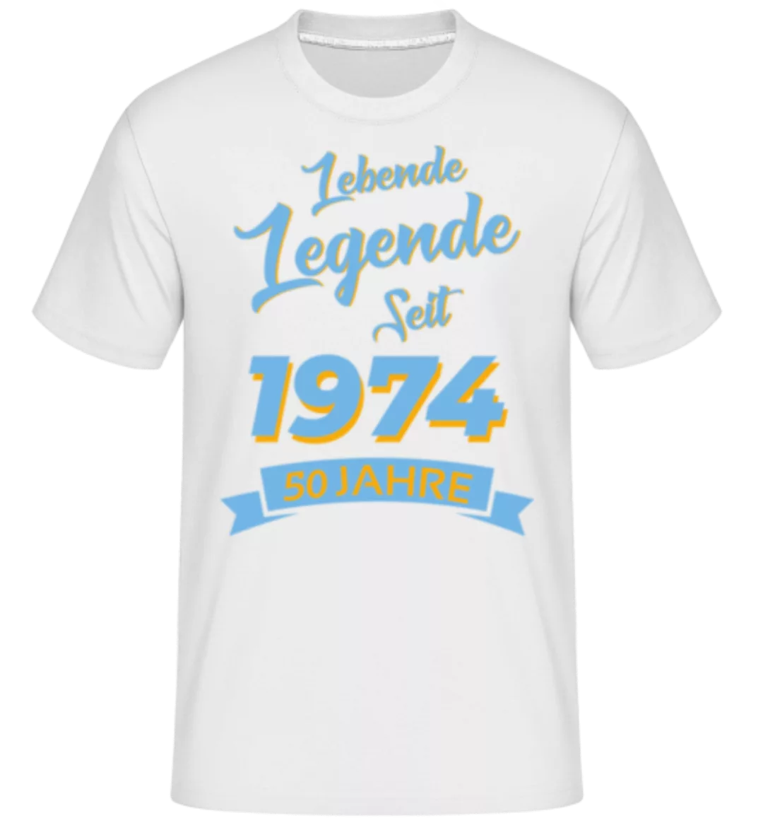 50 Lebende Legende 1974 · Shirtinator Männer T-Shirt günstig online kaufen