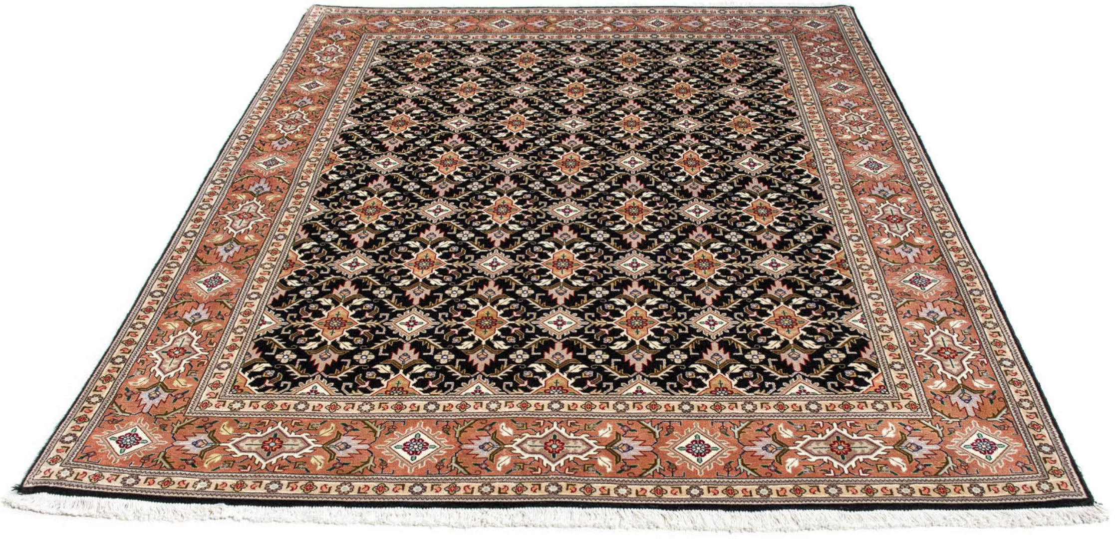 morgenland Wollteppich »Täbriz - 50 Raj Medaillon 203 x 150 cm«, rechteckig günstig online kaufen