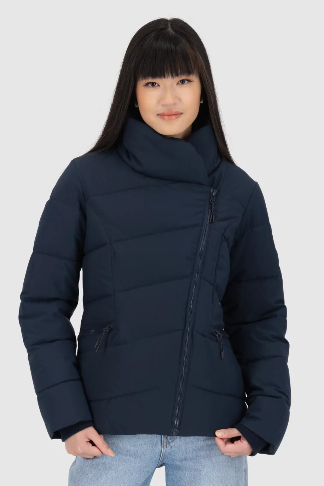 Alife & Kickin Winterjacke "Damen NellAK A", ohne Kapuze, Figurbetont mit s günstig online kaufen