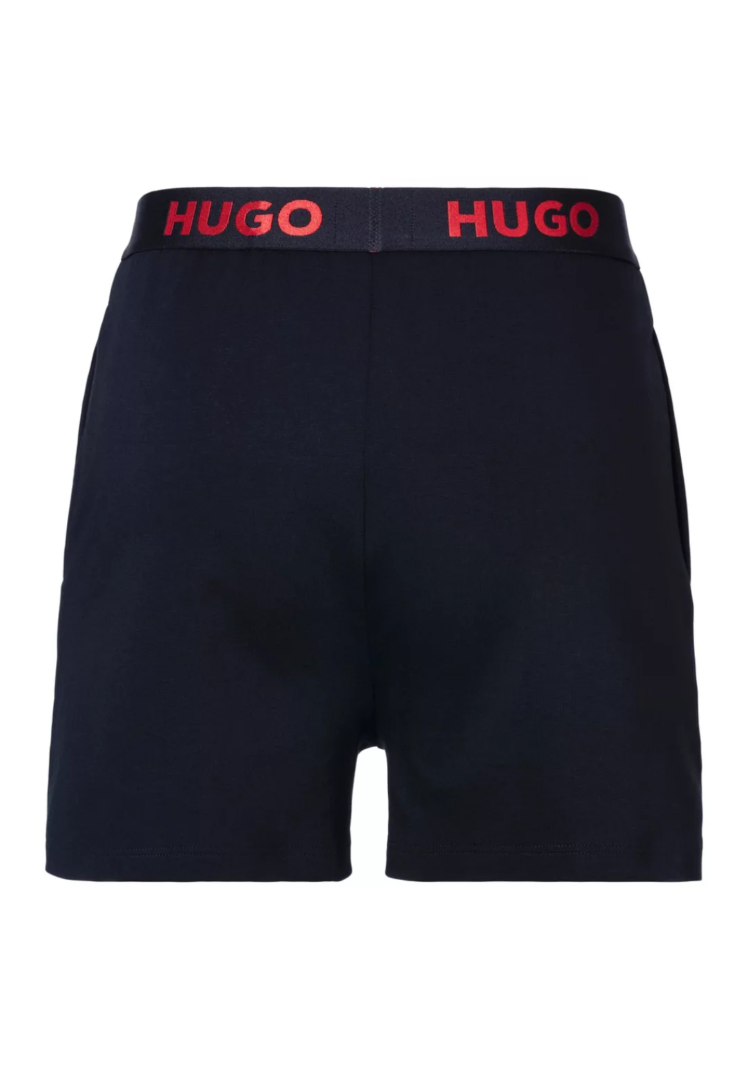 HUGO Underwear Pyjamahose "SPORTY LOGO SHORTS", mit elastischem Bund günstig online kaufen