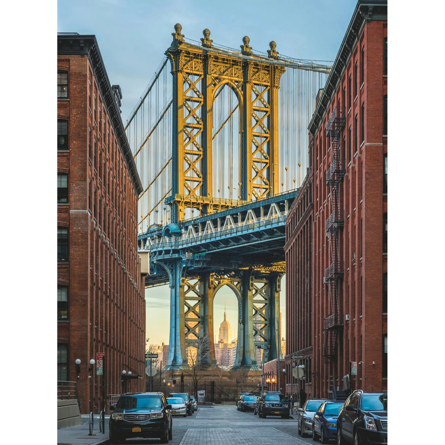 KOMAR Vlies Fototapete - Brooklyn - Größe 184 x 248 cm mehrfarbig günstig online kaufen