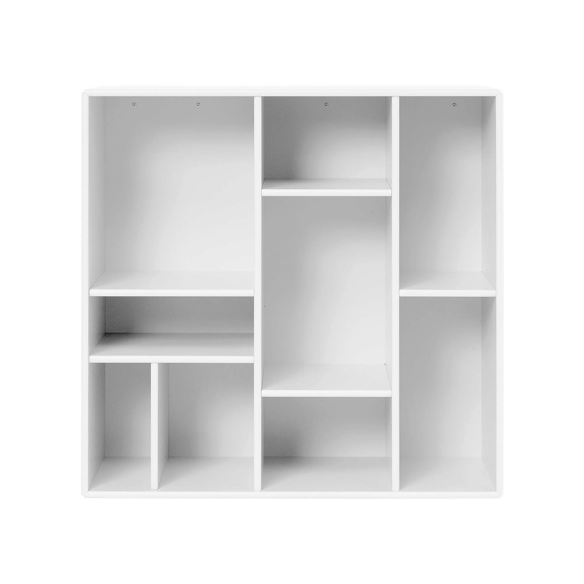 Montana - Compile Wandregal 69,6x69,6x30cm - new white 101/lackiert/BxHxT 6 günstig online kaufen