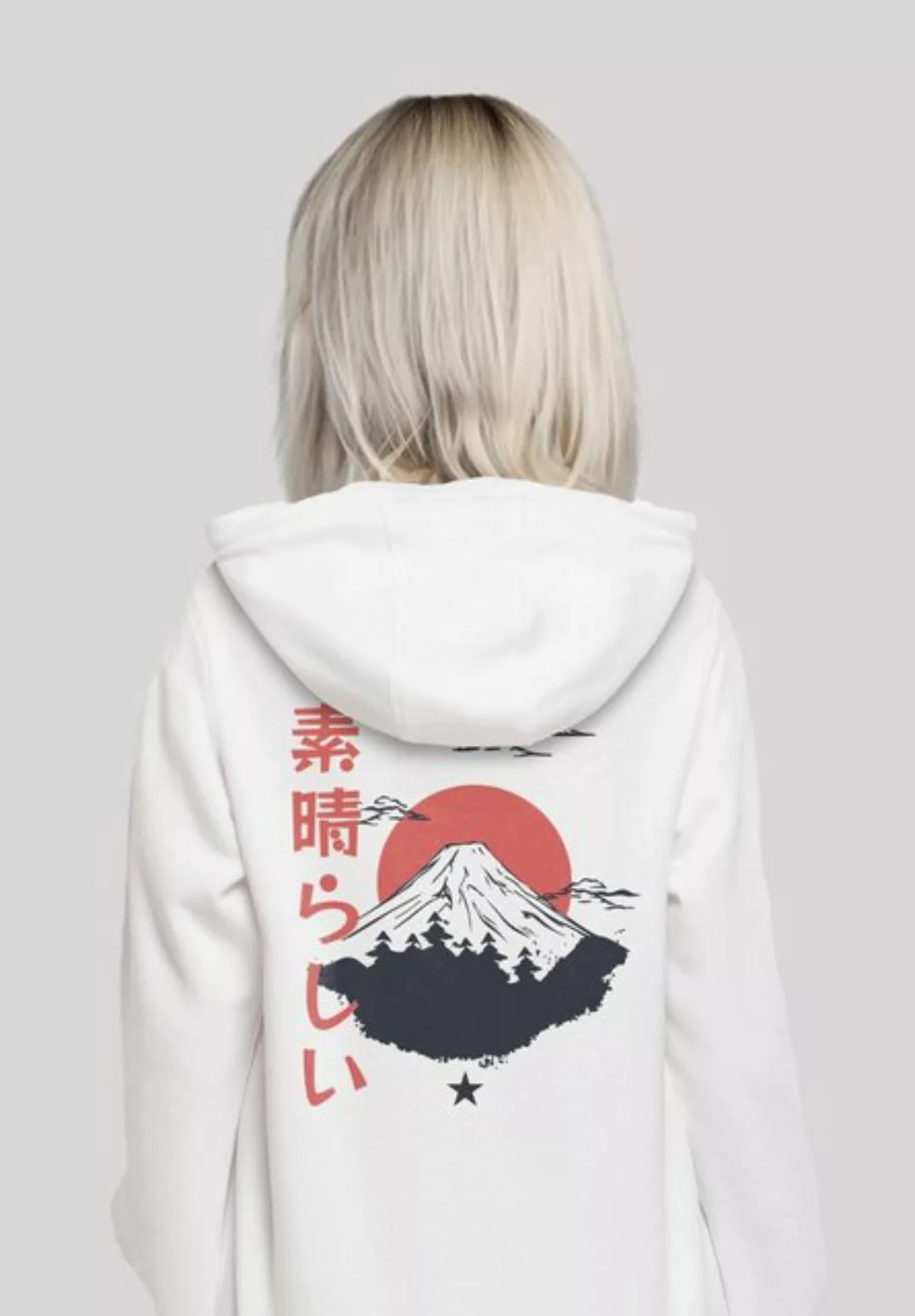 F4NT4STIC Kapuzenpullover "Mount Fuji", Hoodie, Warm, Bequem günstig online kaufen