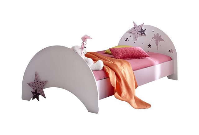 habeig Kinderbett Jugendbett Sternchen 90 x 190 Bett Bettgestell Kinderzimm günstig online kaufen