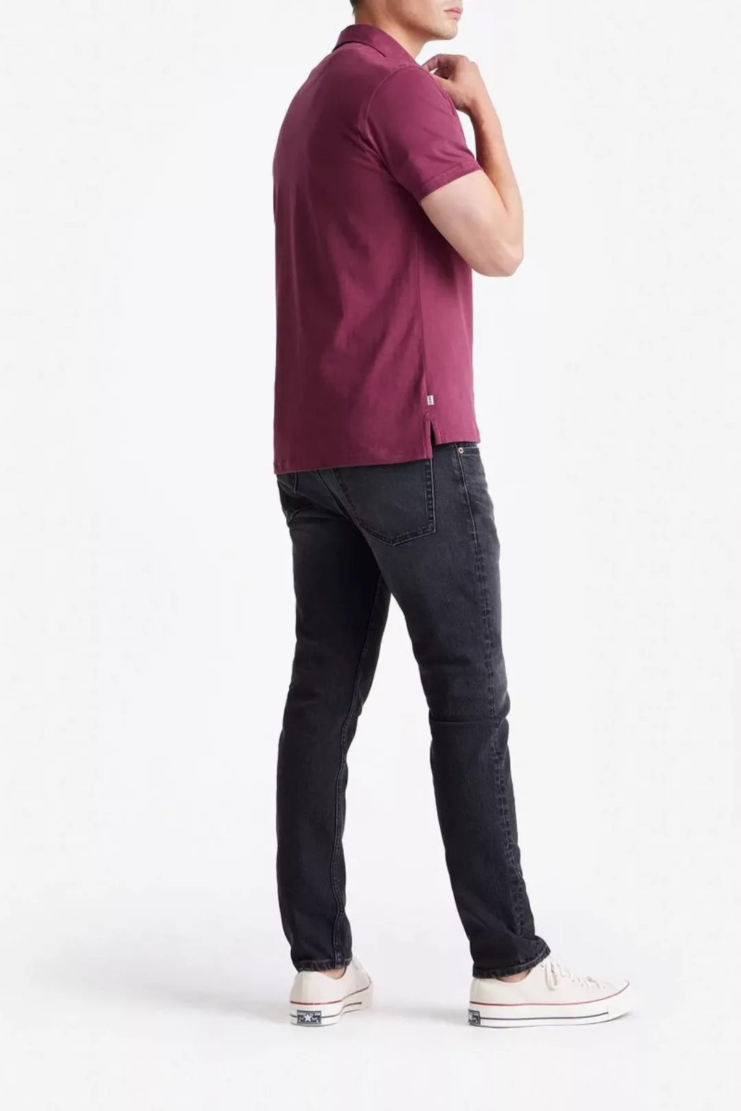 King Essentials The James Poloshirt Burgundy - Größe XXL günstig online kaufen