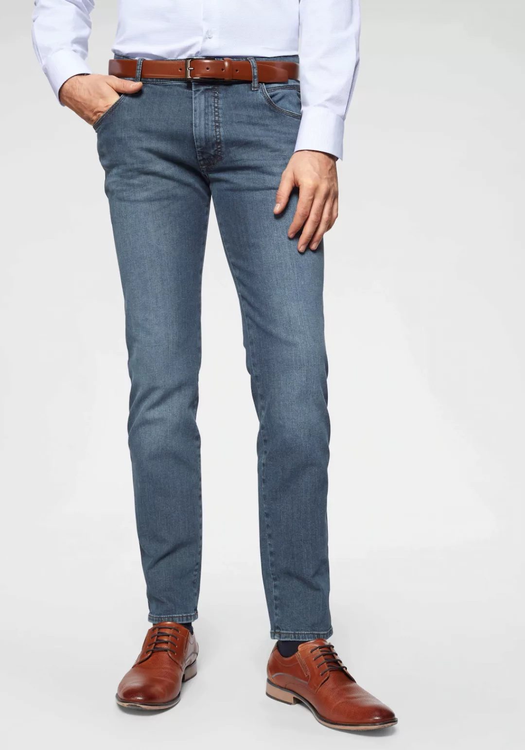 bugatti Regular-fit-Jeans "Flexcity", mit Stretch günstig online kaufen