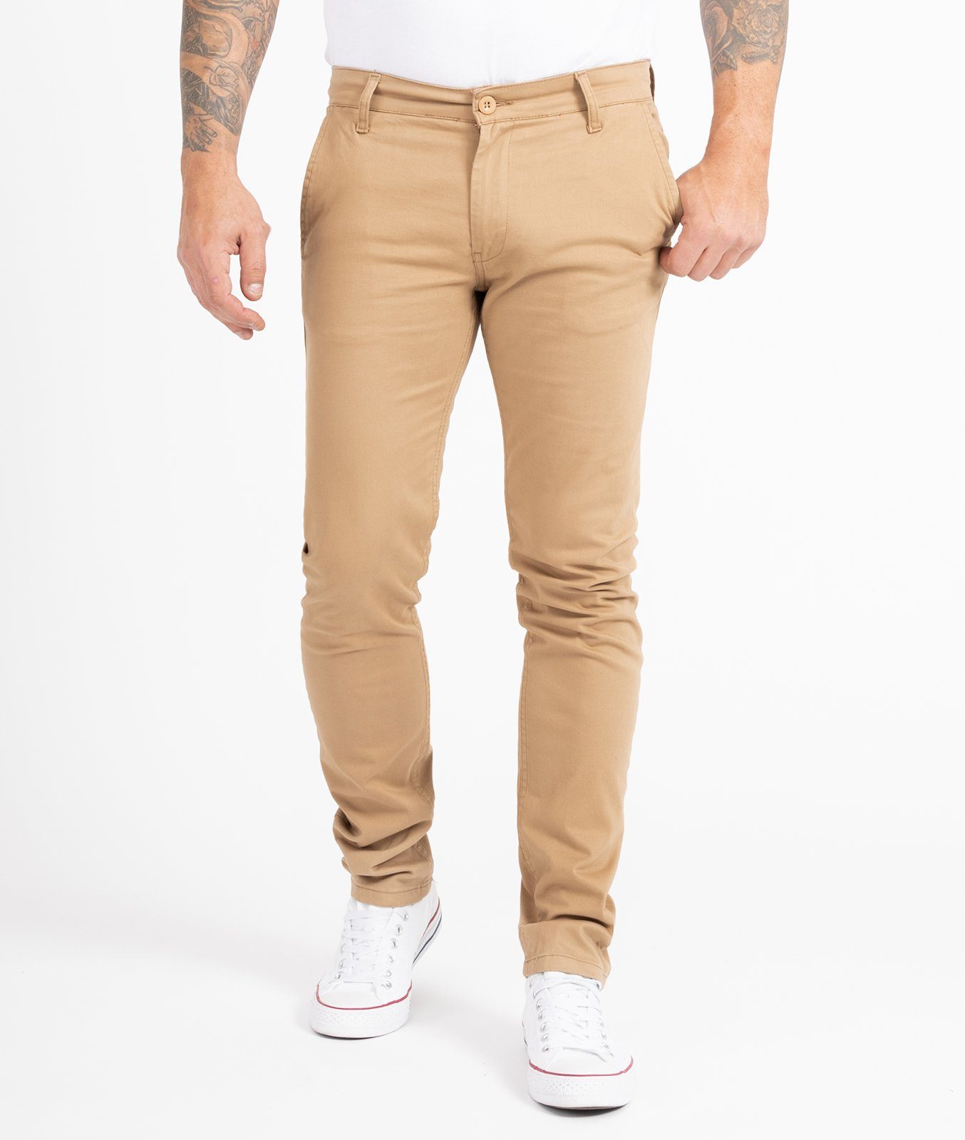 Indumentum Chinohose Herren Slim Fit Hose günstig online kaufen