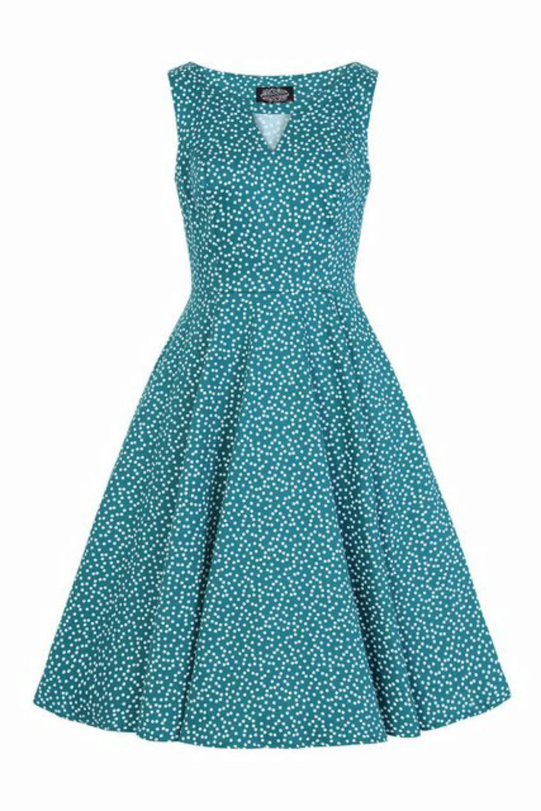 Hearts & Roses London A-Linien-Kleid La Rosa Dotty Swing Dress Rockabella V günstig online kaufen