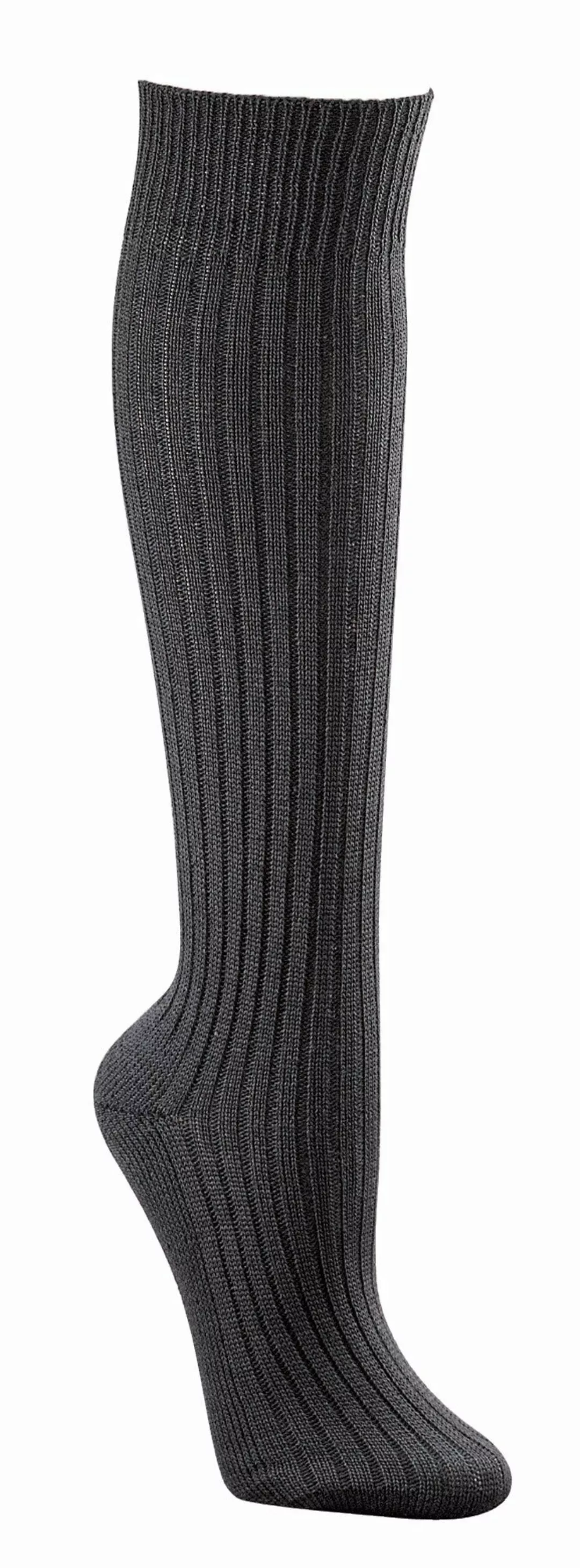 FussFreunde Thermostrümpfe 3 Paar 100% Woll-Kniestrümpfe günstig online kaufen