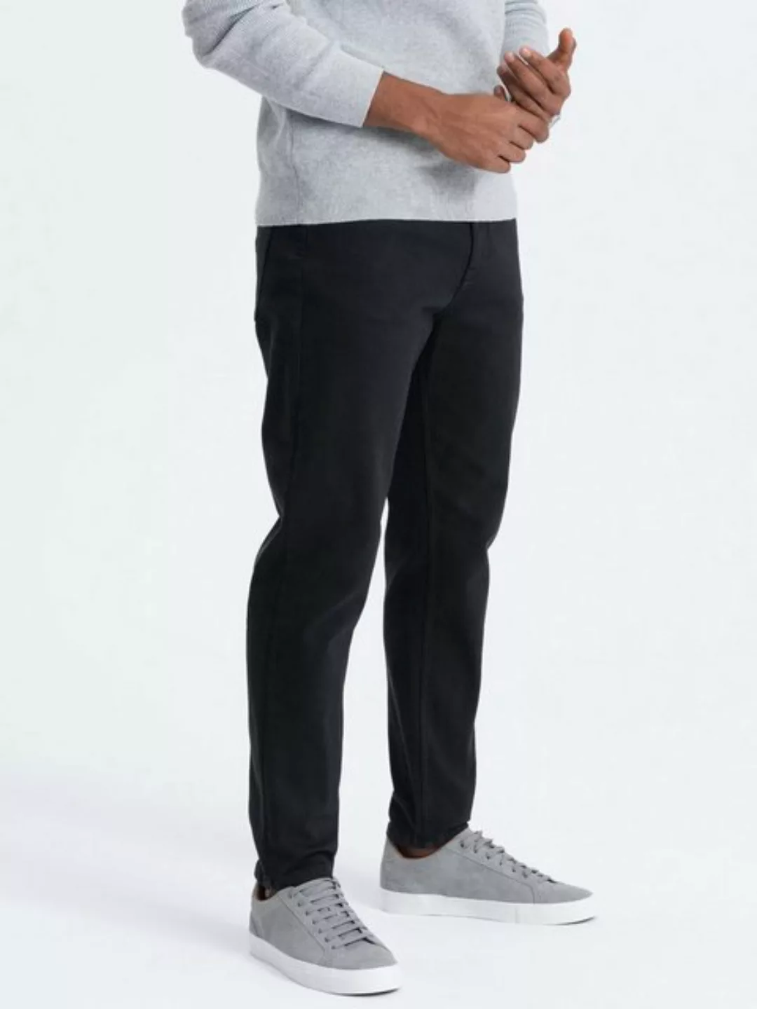 OMBRE Slim-fit-Jeans Herren Jeanshose ohne Reibung SLIM FIT - camel V10 günstig online kaufen