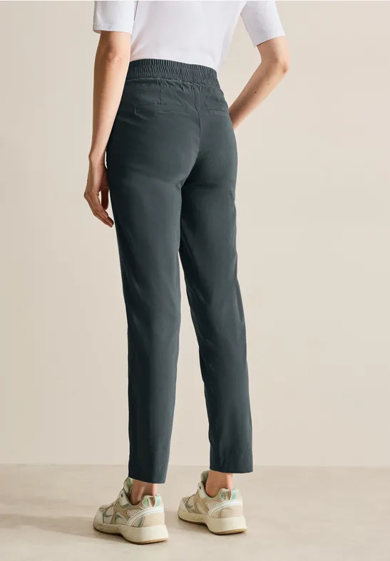 Cecil Stoffhose Middle Waist günstig online kaufen