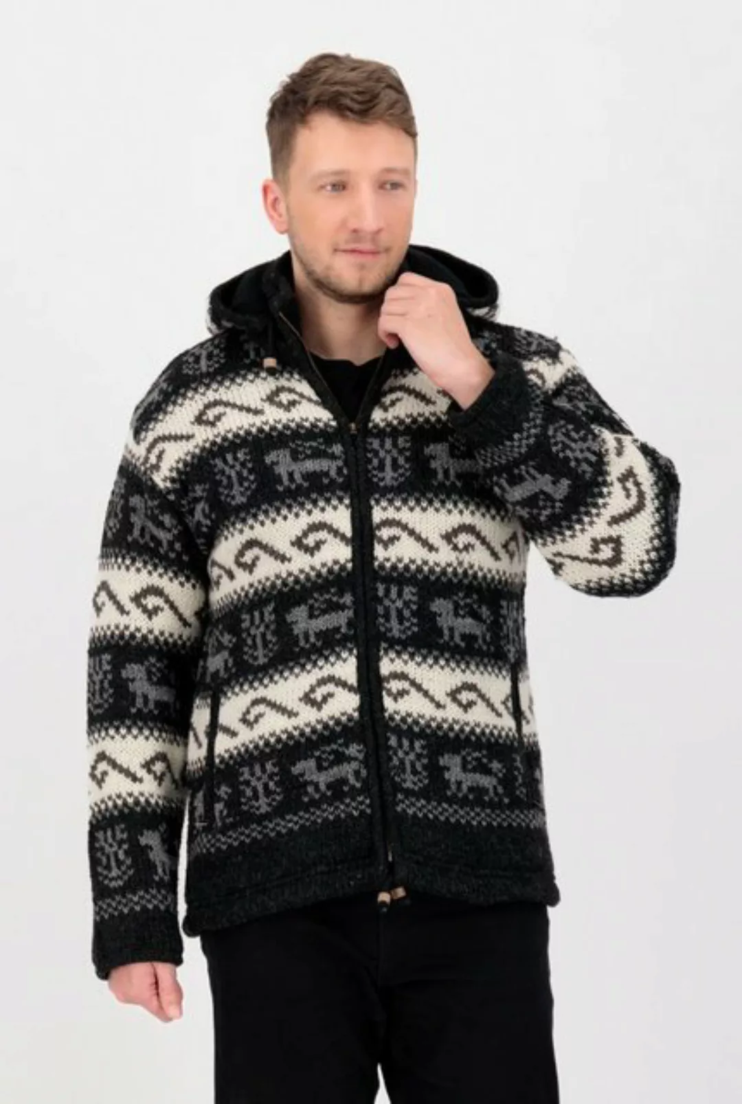 DEPROC Active Wolljacke ANNAPURNA MEN CS Strickjacke & Wollfleecejacke Hand günstig online kaufen