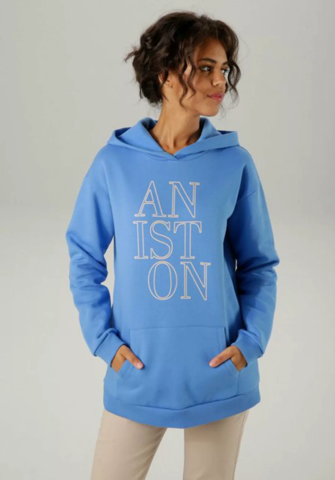 Aniston CASUAL Sweatshirt, mit Kapuze günstig online kaufen