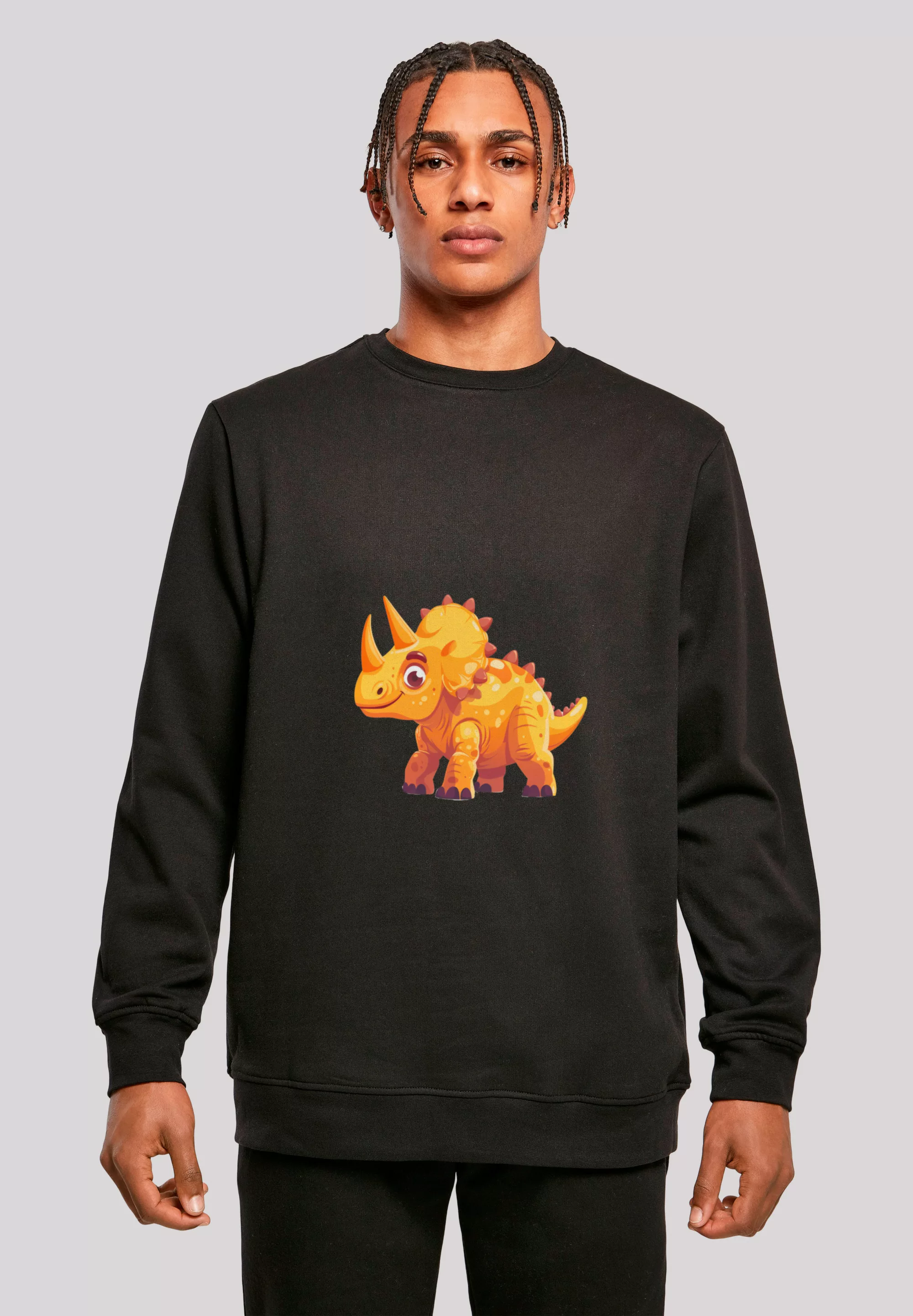 F4NT4STIC Sweatshirt "Süßer Triceratops Dinosaurier", Premium Qualität günstig online kaufen