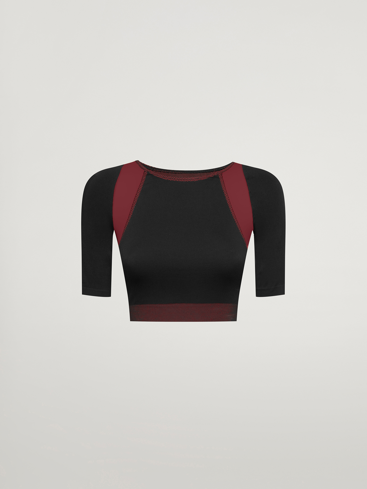 Wolford - Sporty Butterfly Top Short Sleeve, Frau, port royal/black, Größe: günstig online kaufen