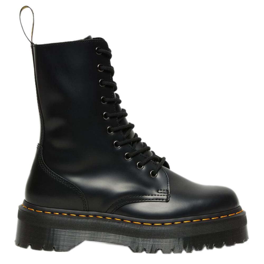 Dr Martens Jadon Hi Stiefel EU 37 Black Polished Smooth günstig online kaufen