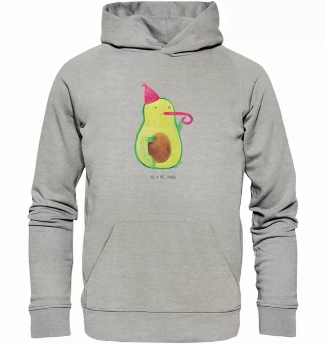 Mr. & Mrs. Panda Hoodie Avocado Feier Größe XL - Heather Grey - Geschenk, V günstig online kaufen