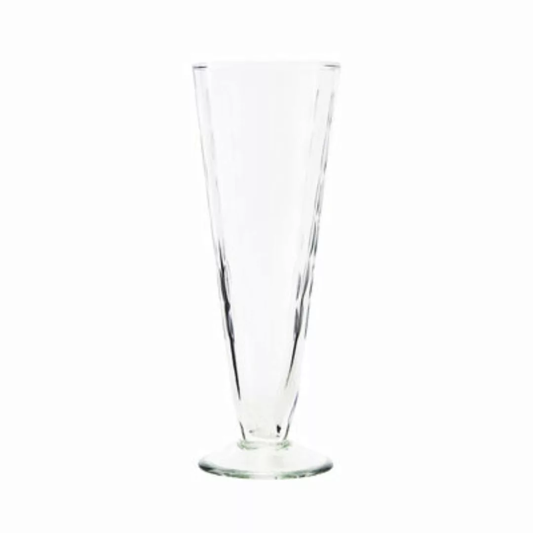 Sektgläser Vintage glas transparent / Ziseliertes Glas - House Doctor - Tra günstig online kaufen