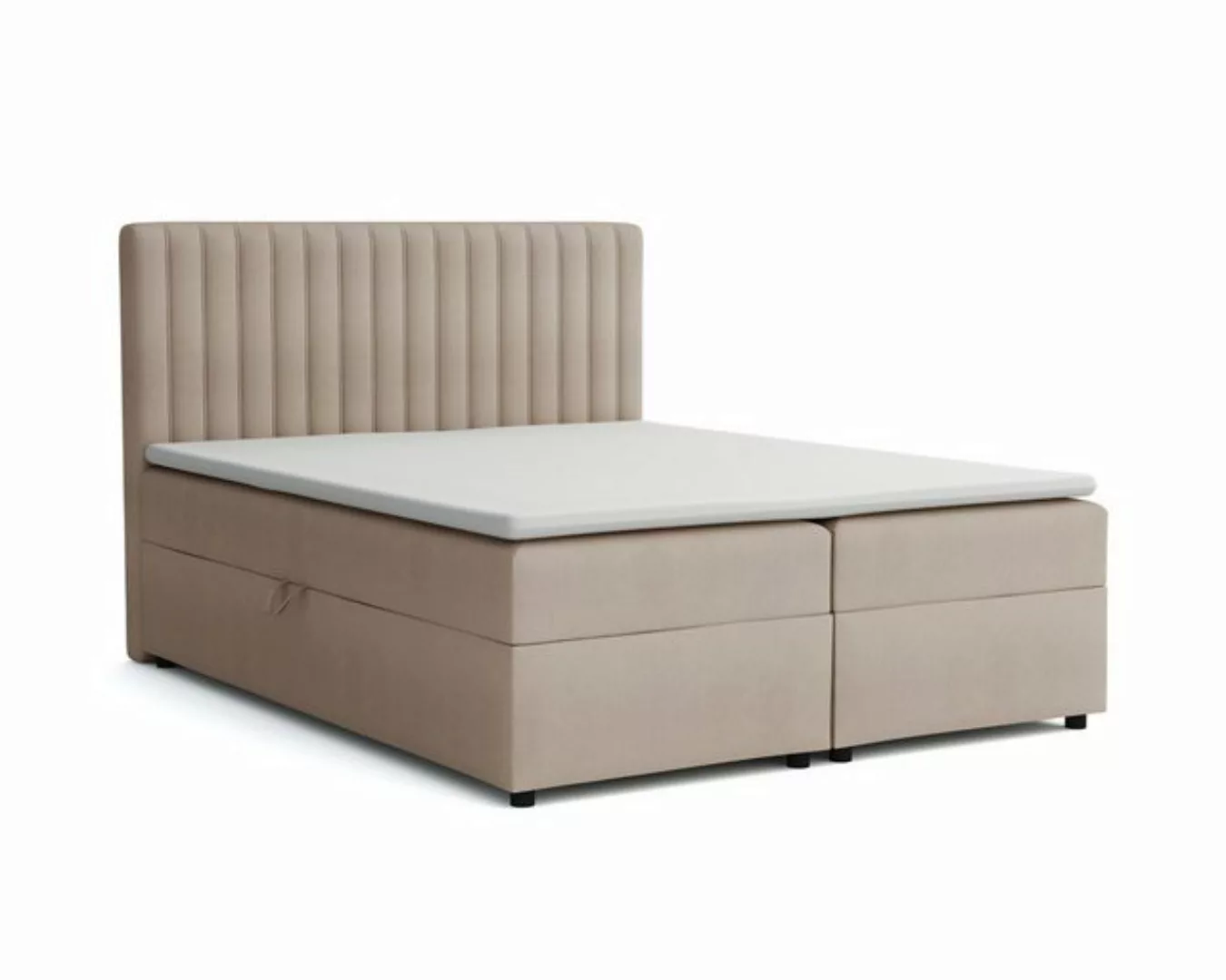 Deine Möbel 24 Boxspringbett KATI Komplettbett Polsterbett Bett Bonellfeder günstig online kaufen