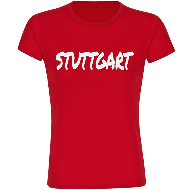 multifanshop T-Shirt Damen Stuttgart - Textmarker - Frauen günstig online kaufen