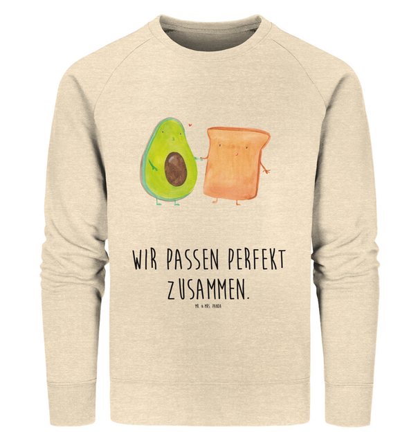 Mr. & Mrs. Panda Longpullover Größe S Avocado Toast - Natural Raw - Geschen günstig online kaufen