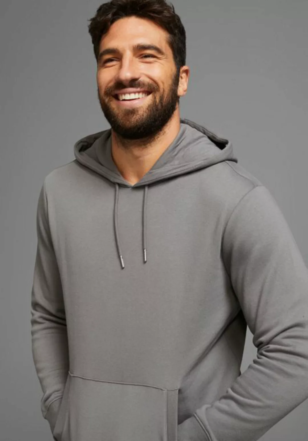 Mans World Kapuzensweatshirt, mit Kämguruhtasche günstig online kaufen